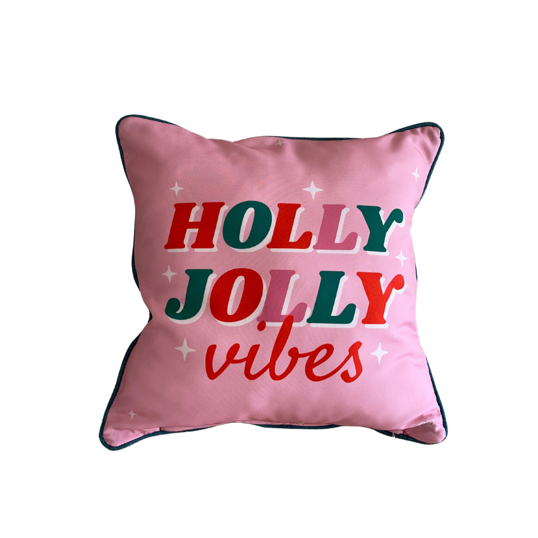 Cojín Holly Jolly